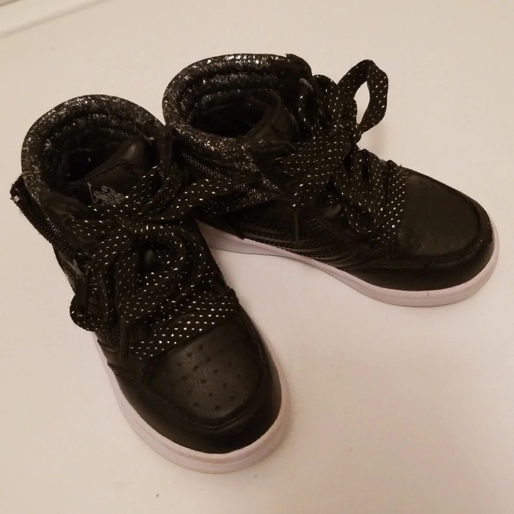 U.S. Polo Toddler Girl hi top Sneakers Shoes 5.5 C
